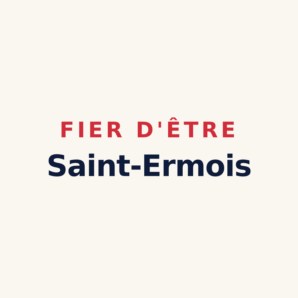 Tasse « Fier d'être Saint-Ermois » — design pour Saint-Erme-Outre-et-Ramecourt