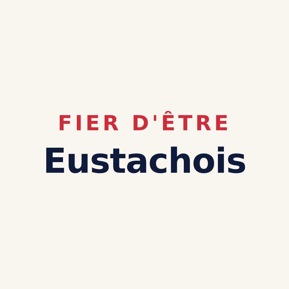 Tasse « Fier d'être Eustachois » — design pour Saint-Eustache