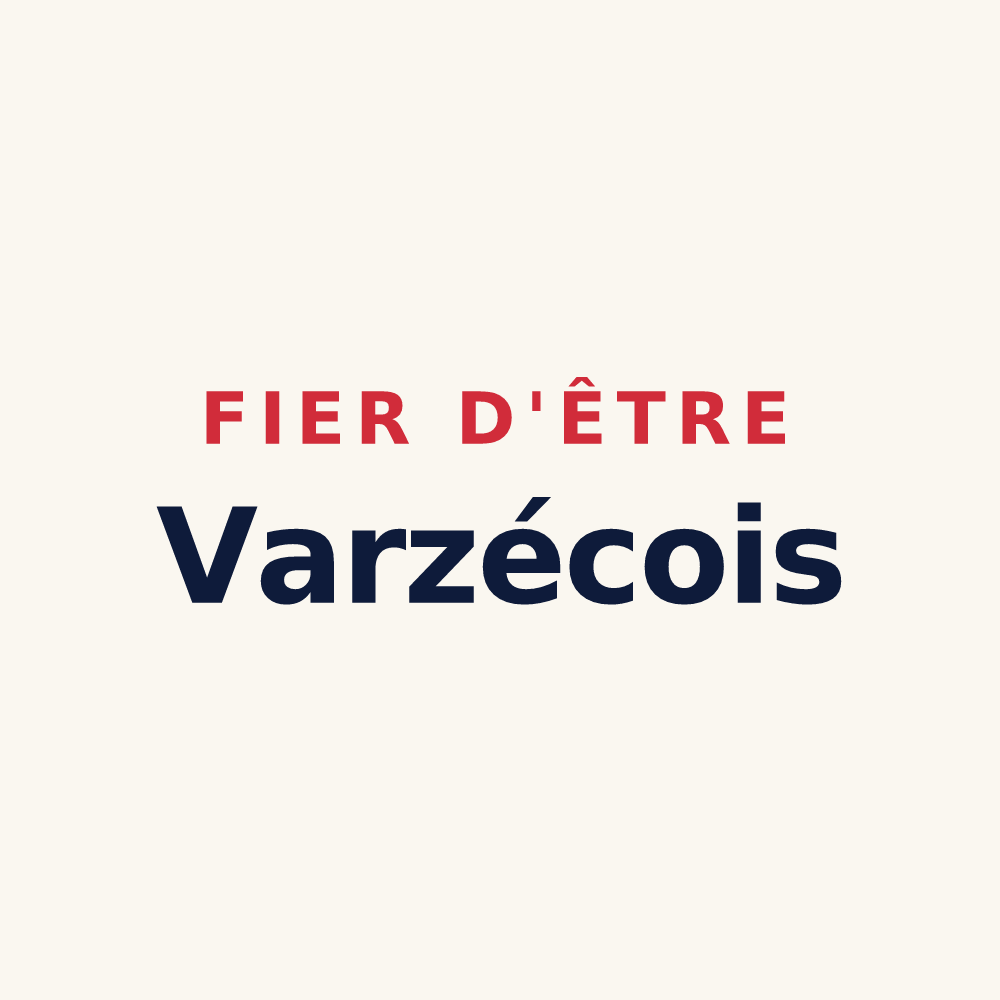 Tasse « Fier d'être Varzécois » — design pour Saint-Évarzec