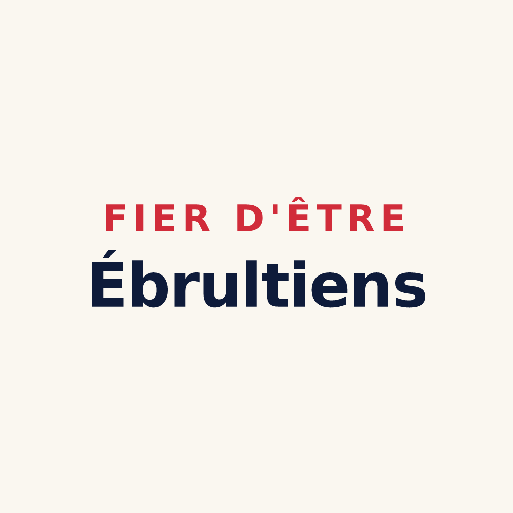 Tasse « Fier d'être Ébrultiens » — design pour Saint-Evroult-Notre-Dame-du-Bois