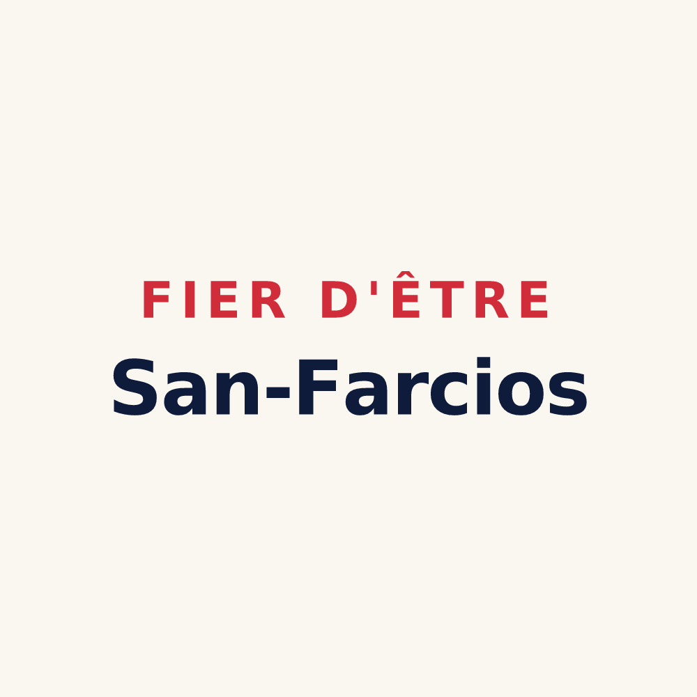 Tasse « Fier d'être San-Farcios » — design pour Saint-Félicien