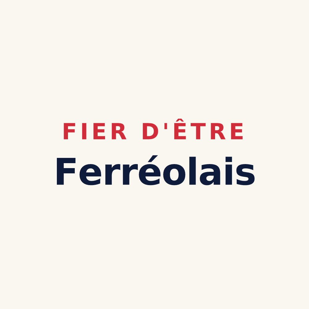Tasse « Fier d'être Ferréolais » — design pour Saint-Ferréol-de-Comminges