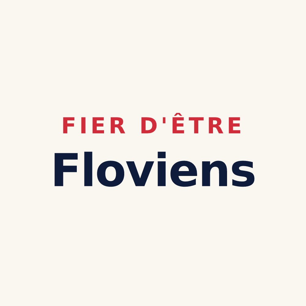 Tasse « Fier d'être Floviens » — design pour Saint-Flovier