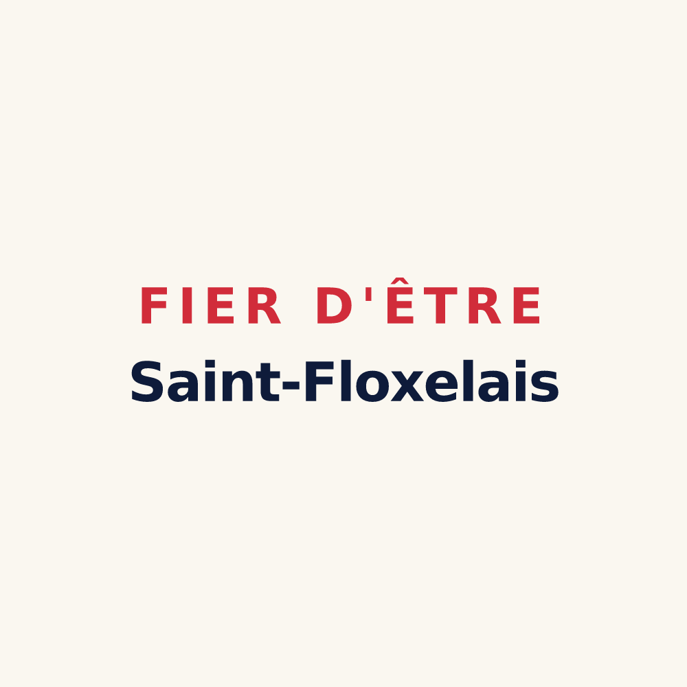 Tasse « Fier d'être Saint-Floxelais » — design pour Saint-Floxel