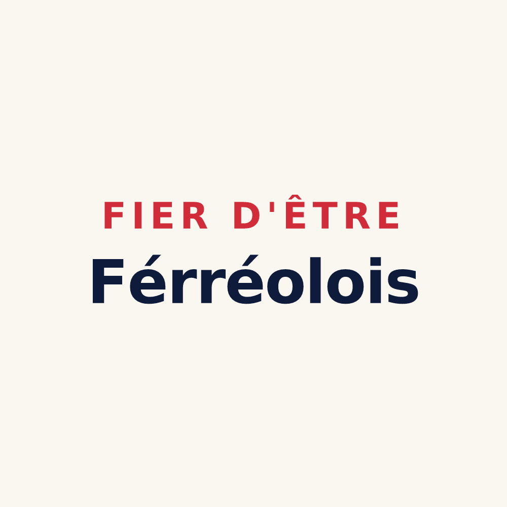 Tasse « Fier d'être Férréolois » — design pour Saint-Forgeux-Lespinasse