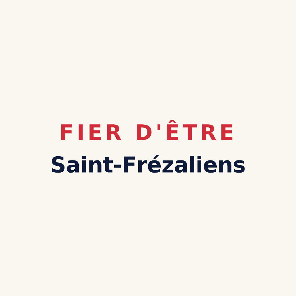 Tasse « Fier d'être Saint-Frézaliens » — design pour Saint-Frézal-d'Albuges