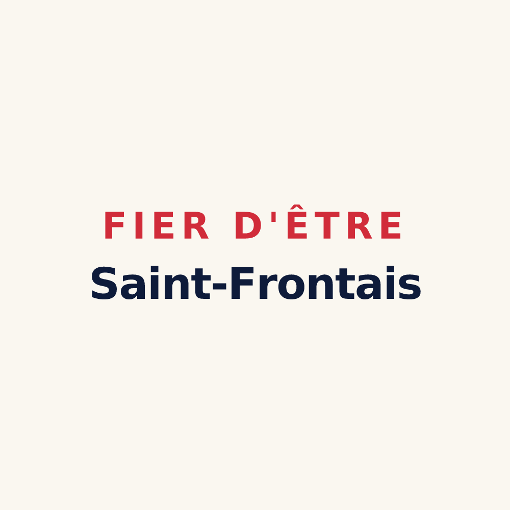 Tasse « Fier d'être Saint-Frontais » — design pour Saint-Front-sur-Lémance