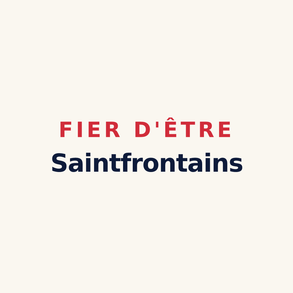 Tasse « Fier d'être Saintfrontains » — design pour Saint-Front