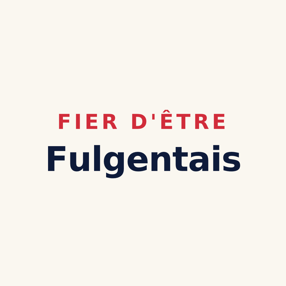 Tasse « Fier d'être Fulgentais » — design pour Saint-Fulgent
