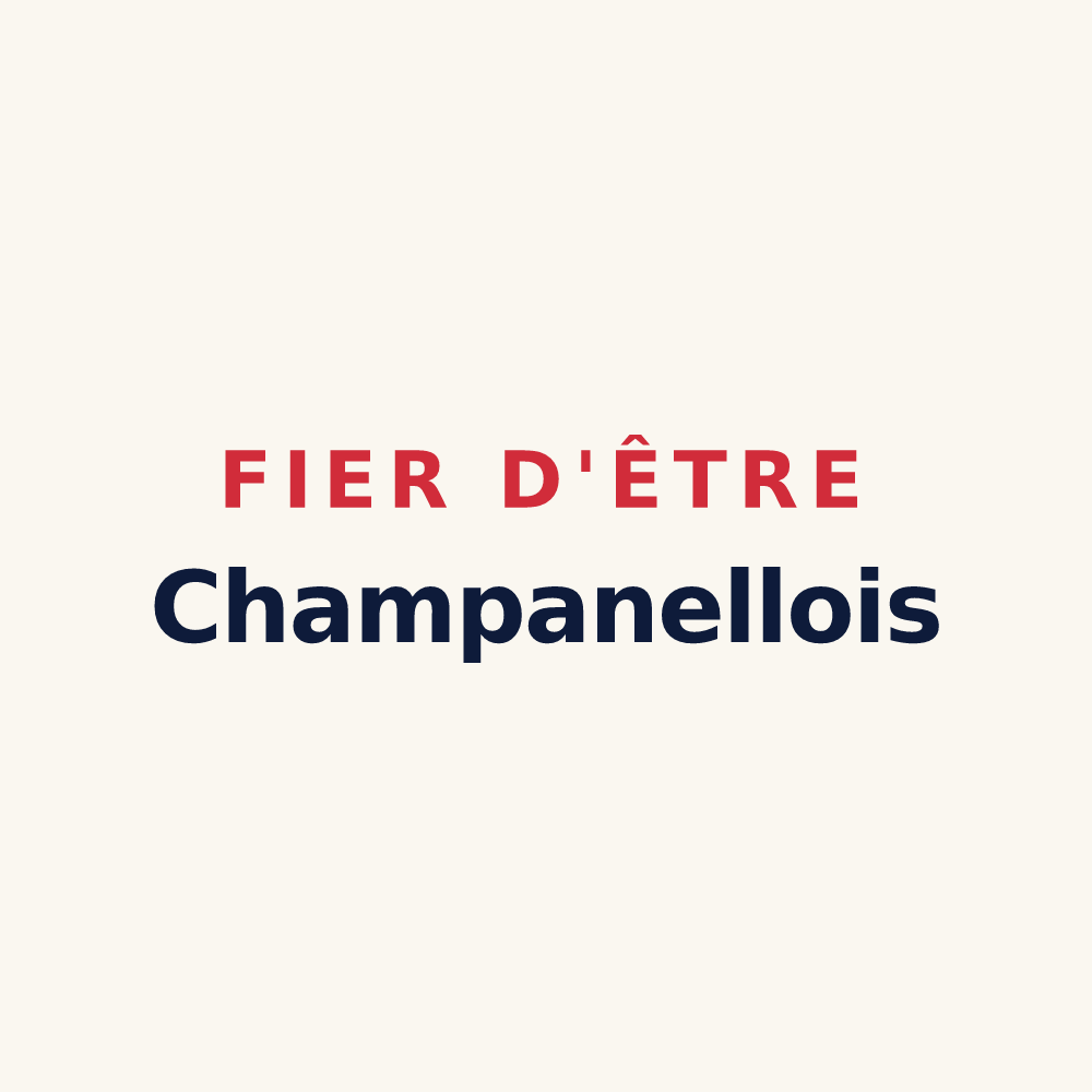 Tasse « Fier d'être Champanellois » — design pour Saint-Genès-Champanelle