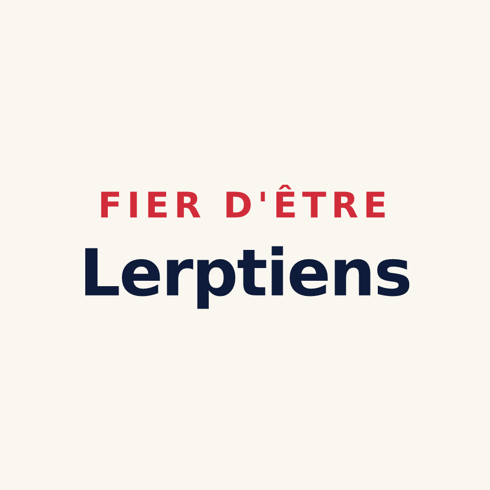 Tasse « Fier d'être Lerptiens » — design pour Saint-Genest-Lerpt