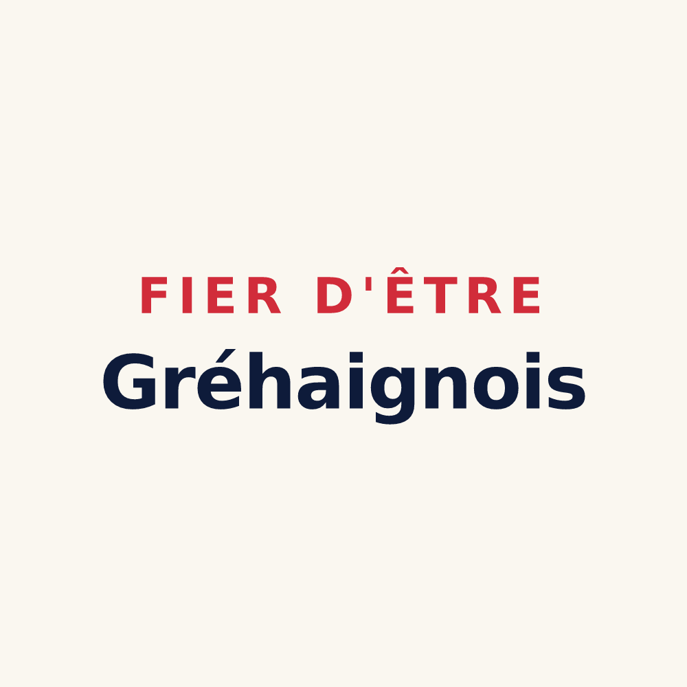 Tasse « Fier d'être Gréhaignois » — design pour Saint-Georges-de-Gréhaigne