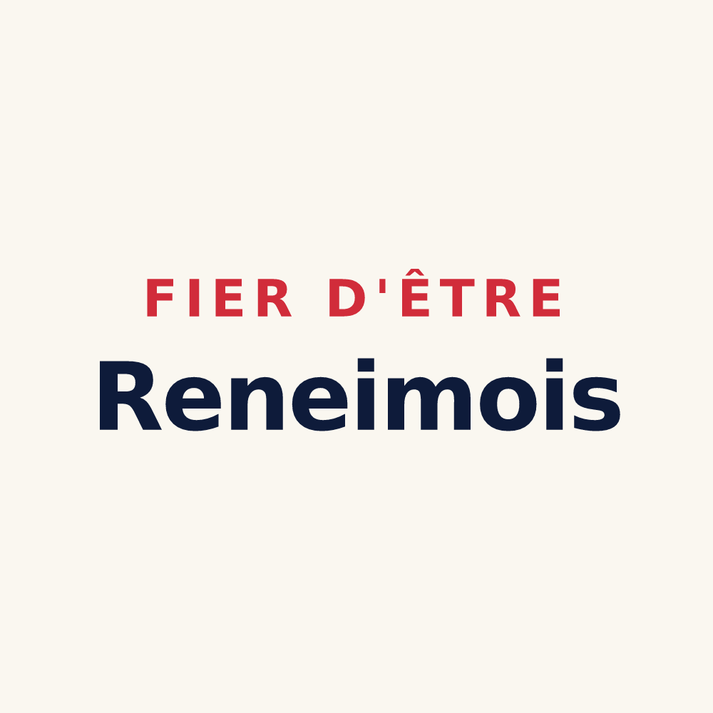 Tasse « Fier d'être Reneimois » — design pour Saint-Georges-de-Reneins