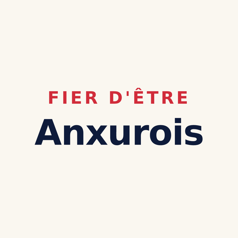 Tasse « Fier d'être Anxurois » — design pour Saint-Germain-d'Anxure