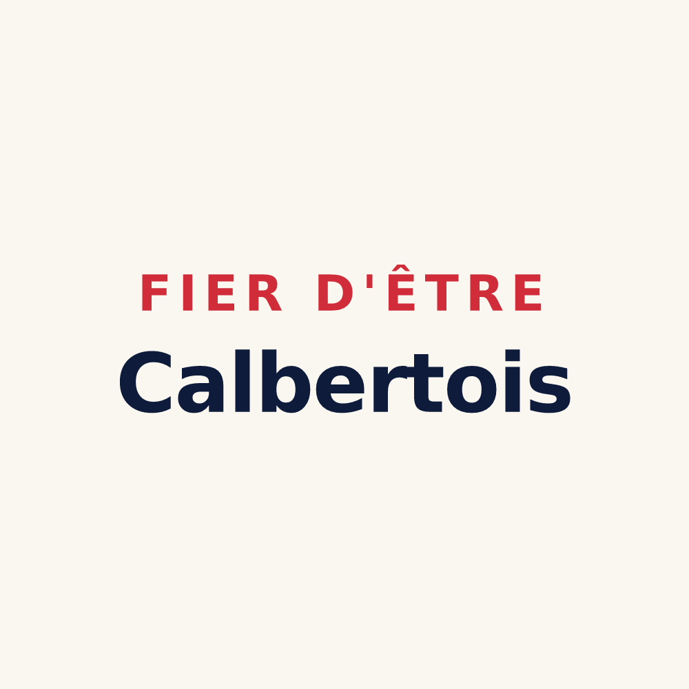 Tasse « Fier d'être Calbertois » — design pour Saint-Germain-de-Calberte