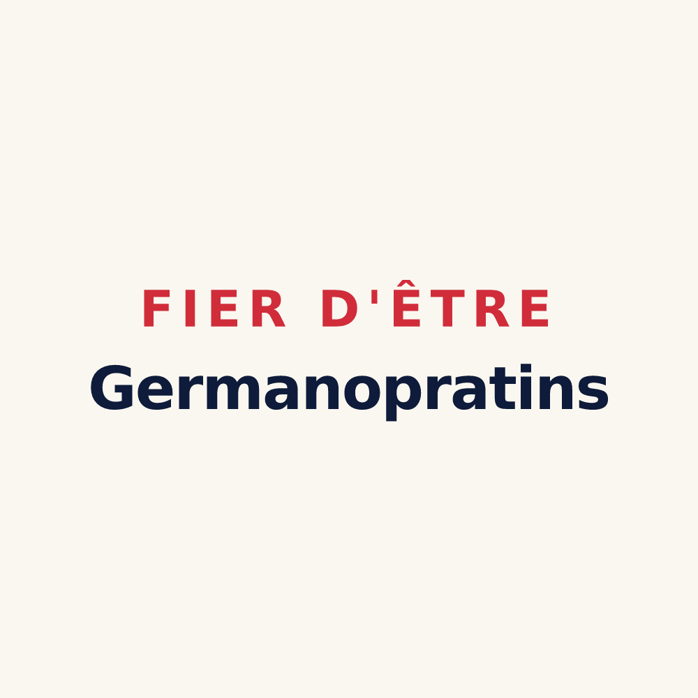 Tasse « Fier d'être Germanopratins » — design pour Saint-Germain-des-Prés
