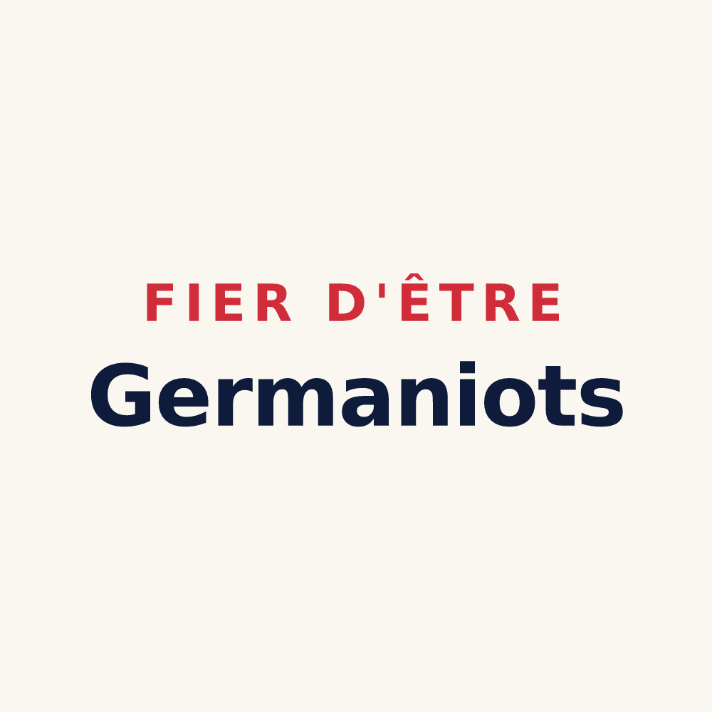 Tasse « Fier d'être Germaniots » — design pour Saint-Germain-la-Ville