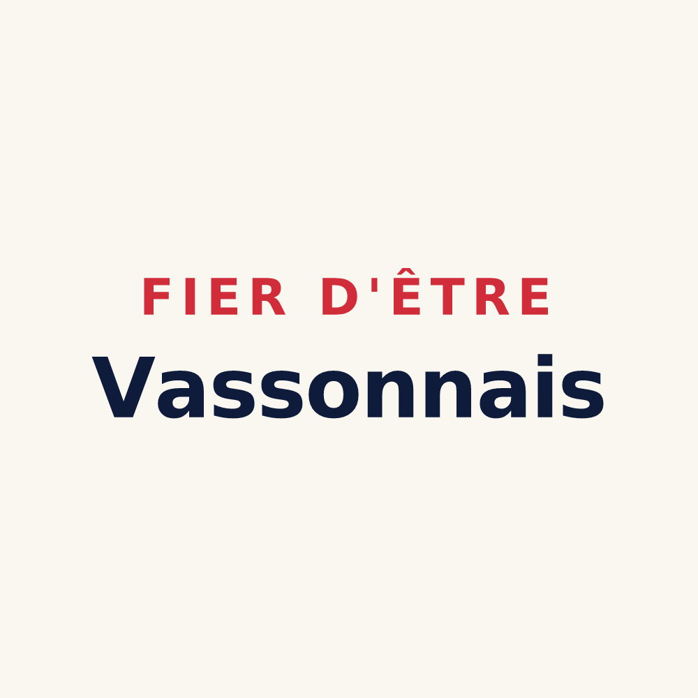 Tasse « Fier d'être Vassonnais » — design pour Saint-Germain-le-Vasson