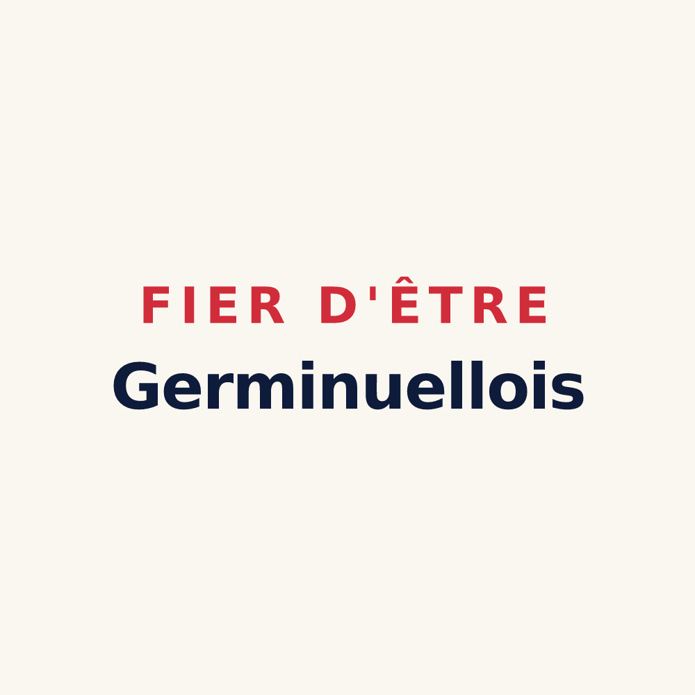 Tasse « Fier d'être Germinuellois » — design pour Saint-Germain-Nuelles