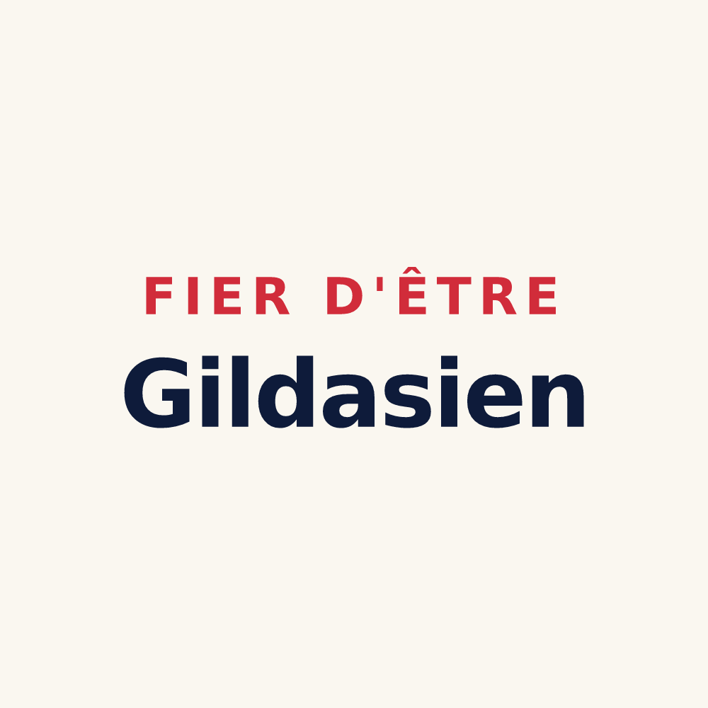 Tasse « Fier d'être Gildasien » — design pour Saint-Gildas