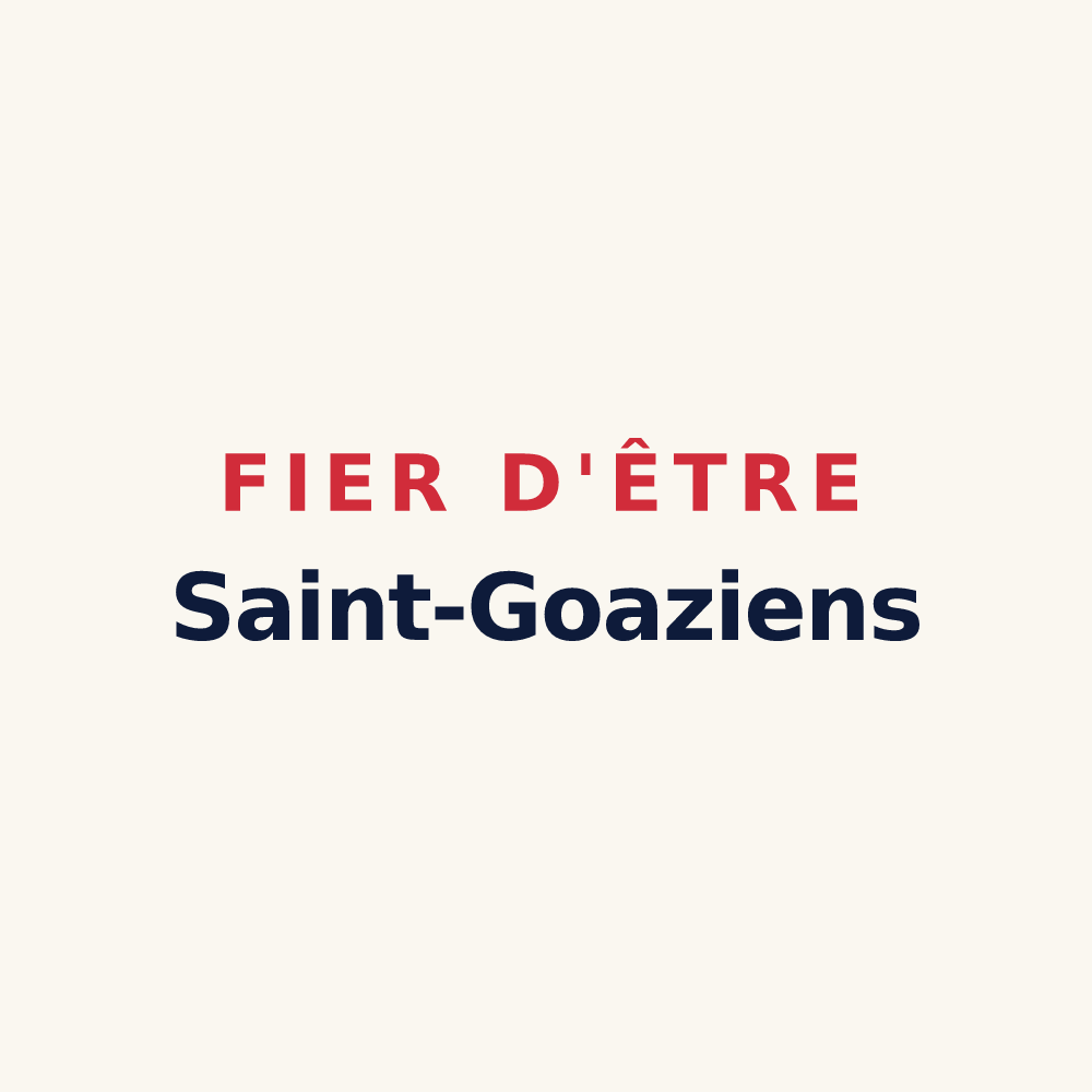 Tasse « Fier d'être Saint-Goaziens » — design pour Saint-Goazec