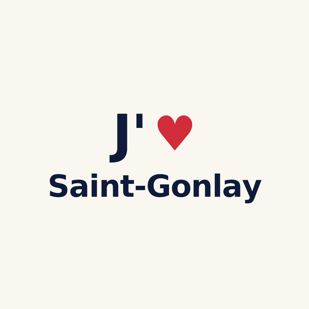 Tasse personnalisée Saint-Gonlay — design J'aime Saint-Gonlay