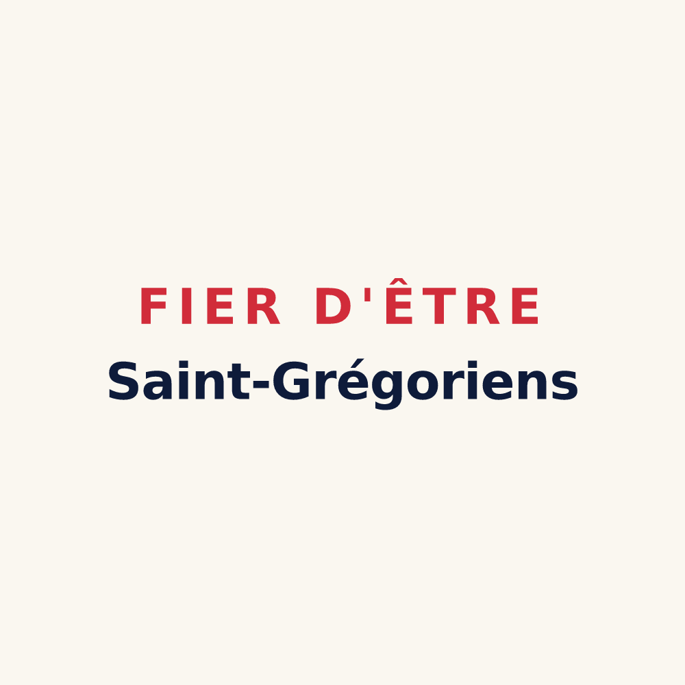 Tasse « Fier d'être Saint-Grégoriens » — design pour Saint-Grégoire-d'Ardennes