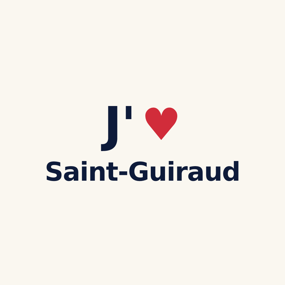 Tasse personnalisée Saint-Guiraud — design J'aime Saint-Guiraud