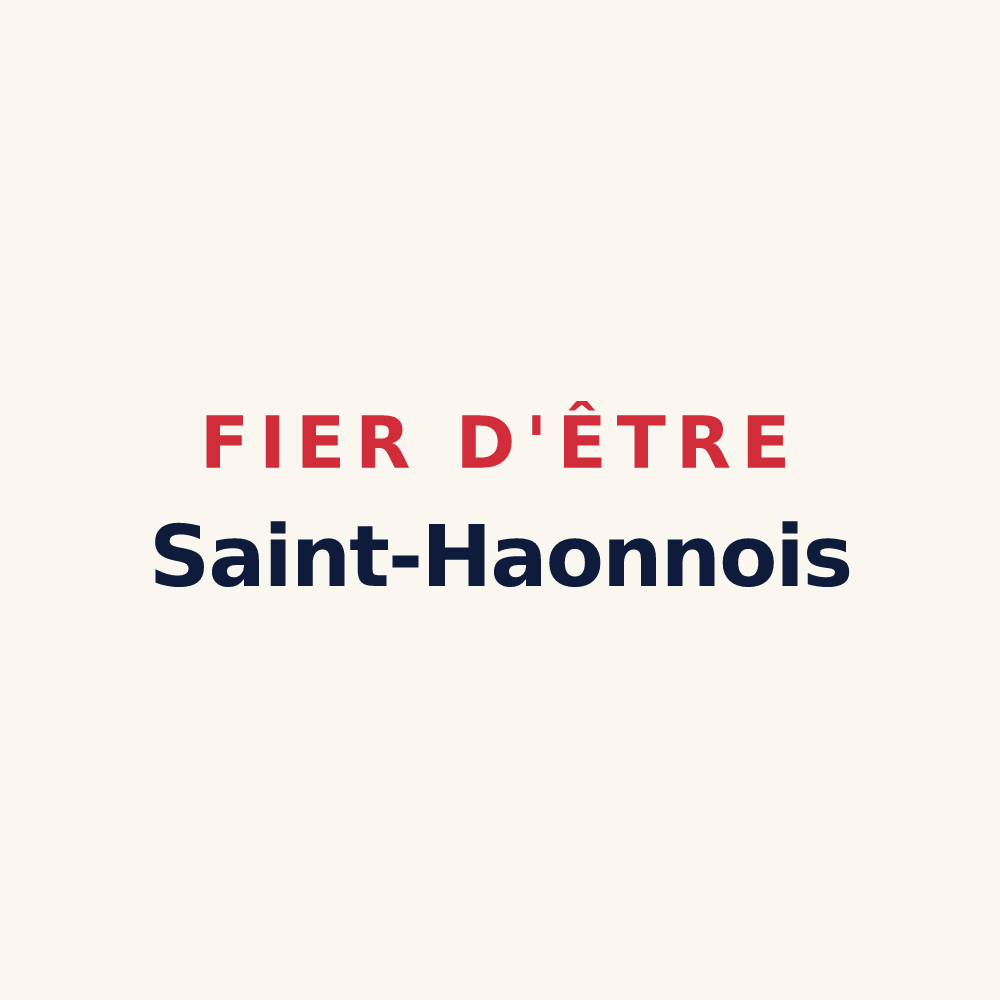 Tasse « Fier d'être Saint-Haonnois » — design pour Saint-Haon-le-Châtel