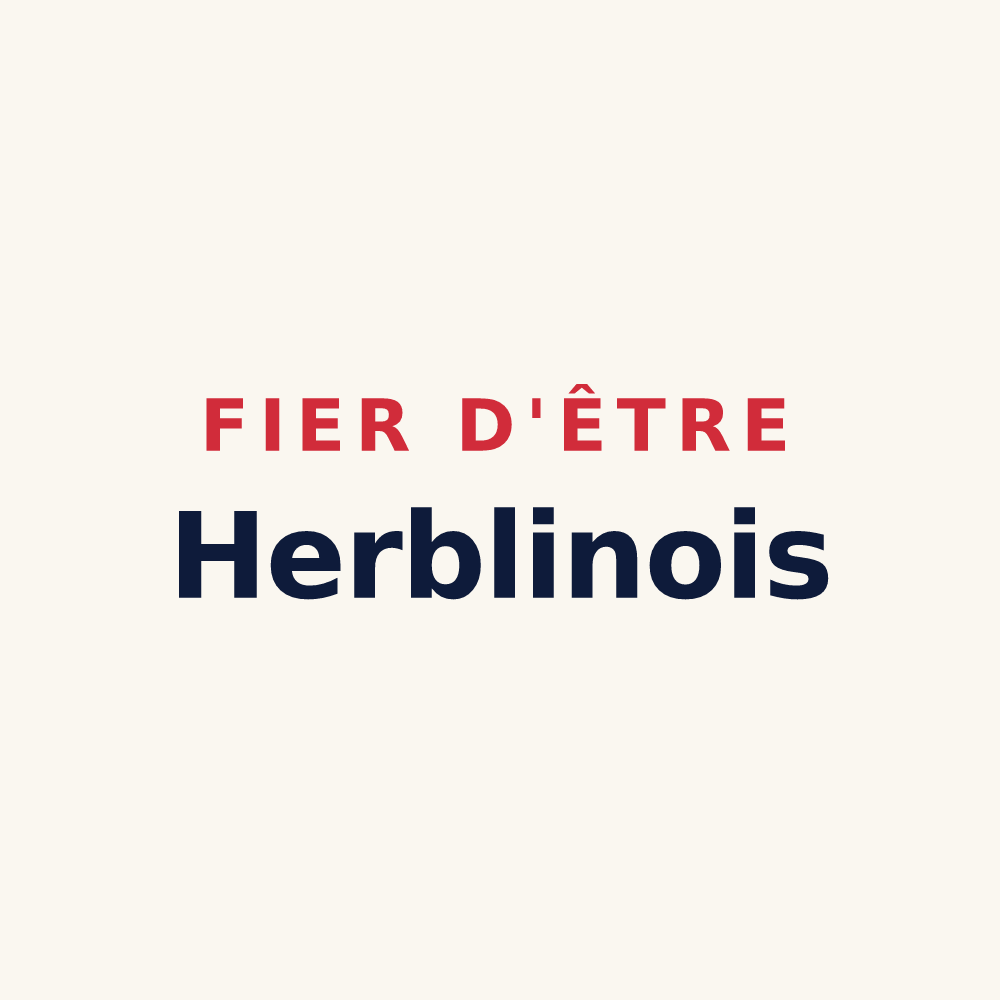 Tasse « Fier d'être Herblinois » — design pour Saint-Herblain