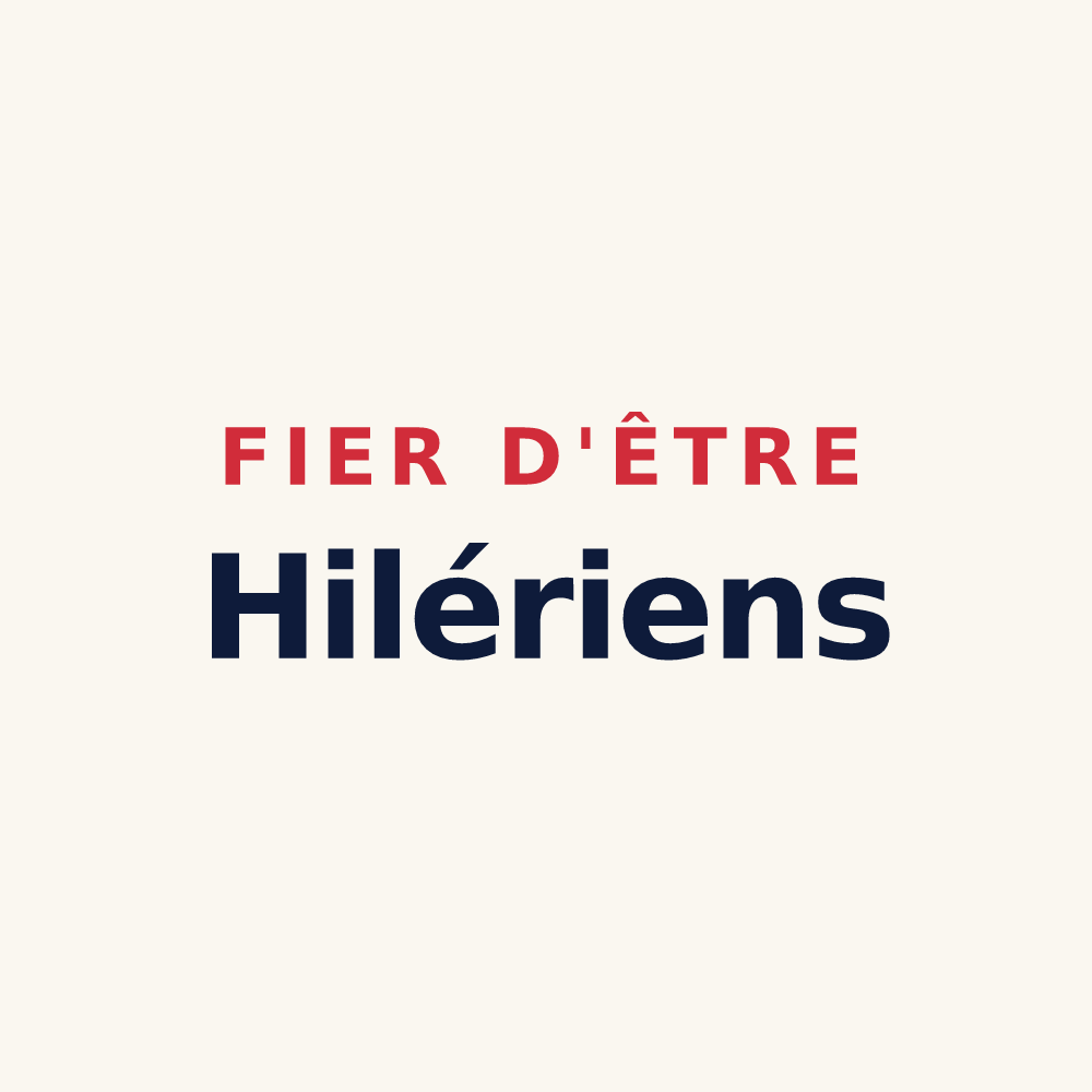 Tasse « Fier d'être Hilériens » — design pour Saint-Hilliers