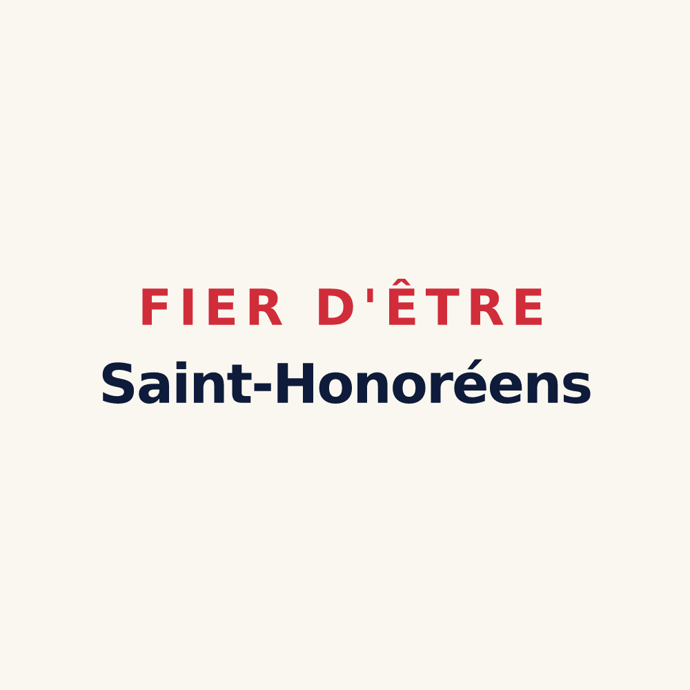 Tasse « Fier d'être Saint-Honoréens » — design pour Saint-Honoré-les-Bains