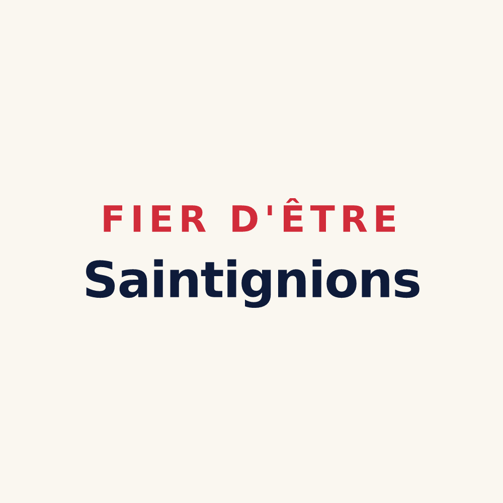 Tasse « Fier d'être Saintignions » — design pour Saint-Igny-de-Roche