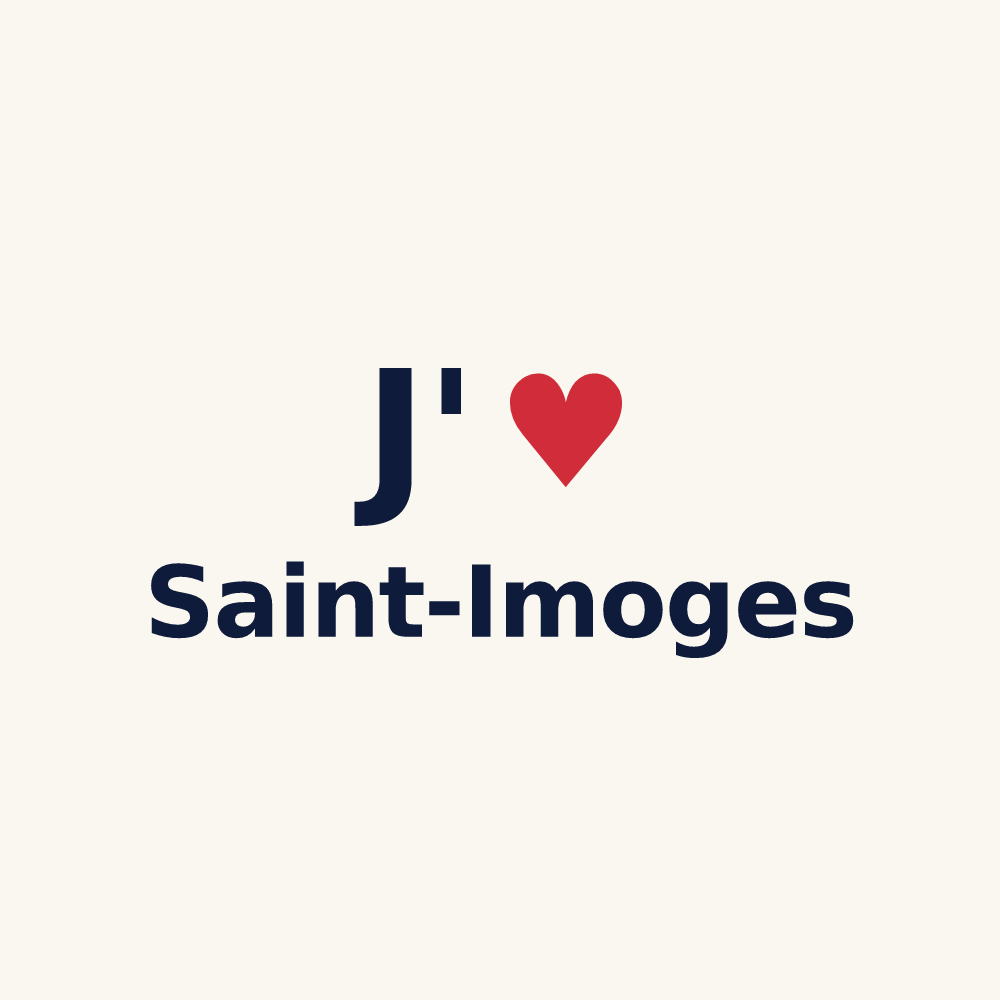 Tasse personnalisée Saint-Imoges — design J'aime Saint-Imoges
