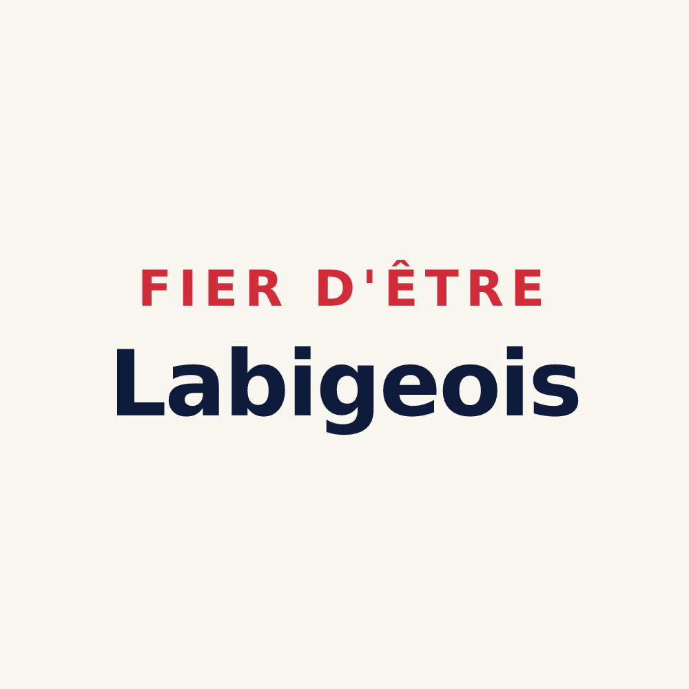 Tasse « Fier d'être Labigeois » — design pour Saint-Inglevert