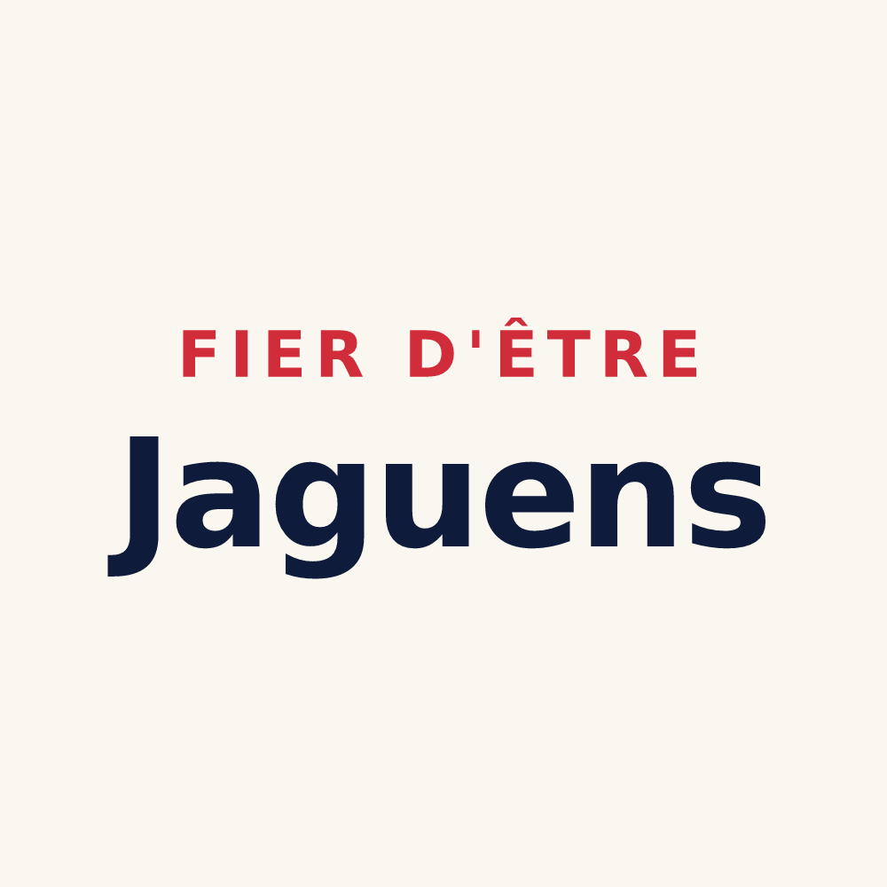 Tasse « Fier d'être Jaguens » — design pour Saint-Jacut-de-la-Mer