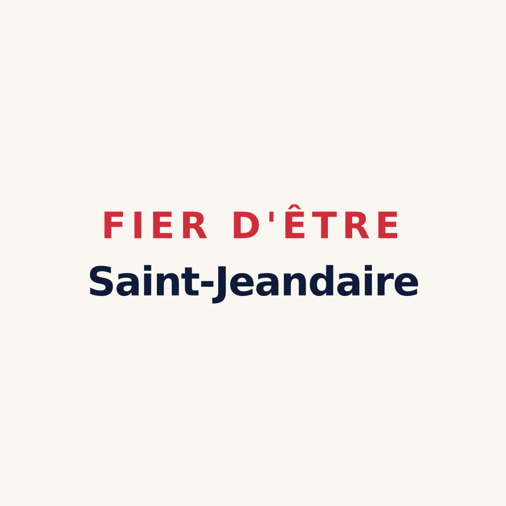 Tasse « Fier d'être Saint-Jeandaire » — design pour Saint-Jean-Bonnefonds