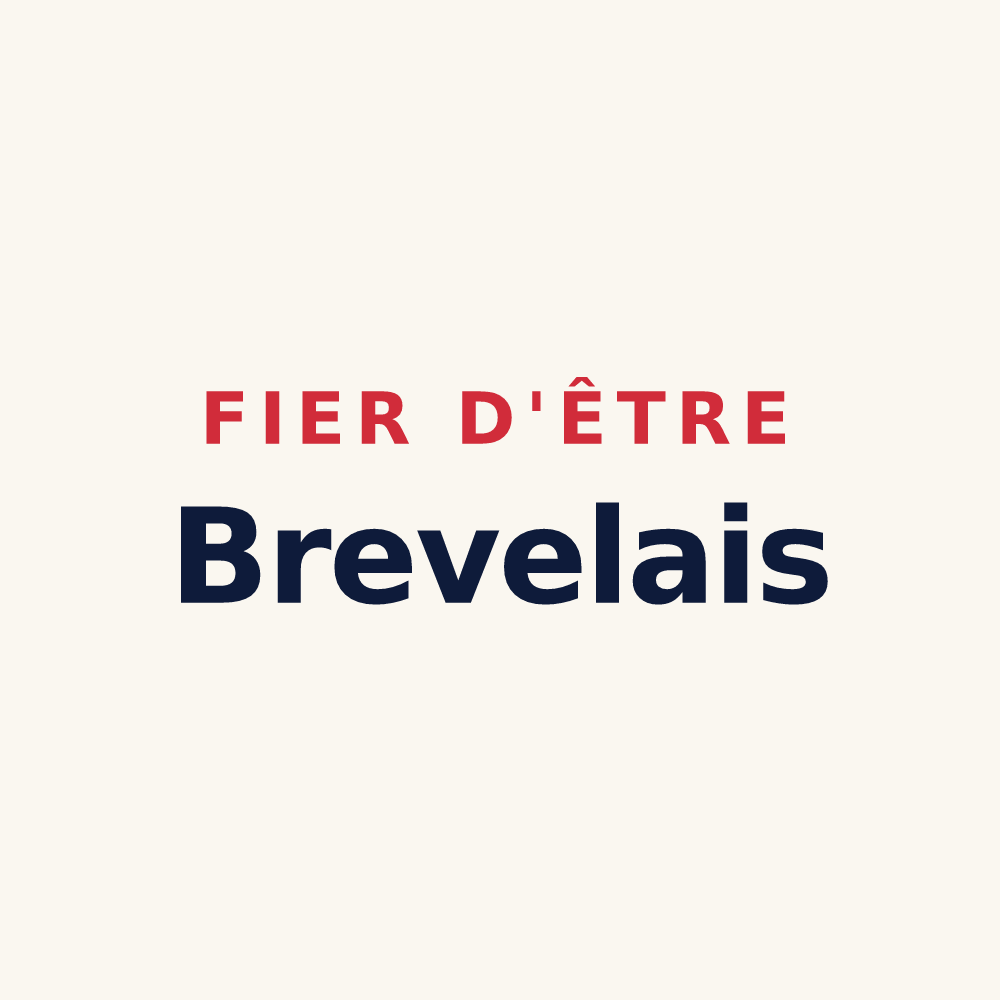 Tasse « Fier d'être Brevelais » — design pour Saint-Jean-Brévelay