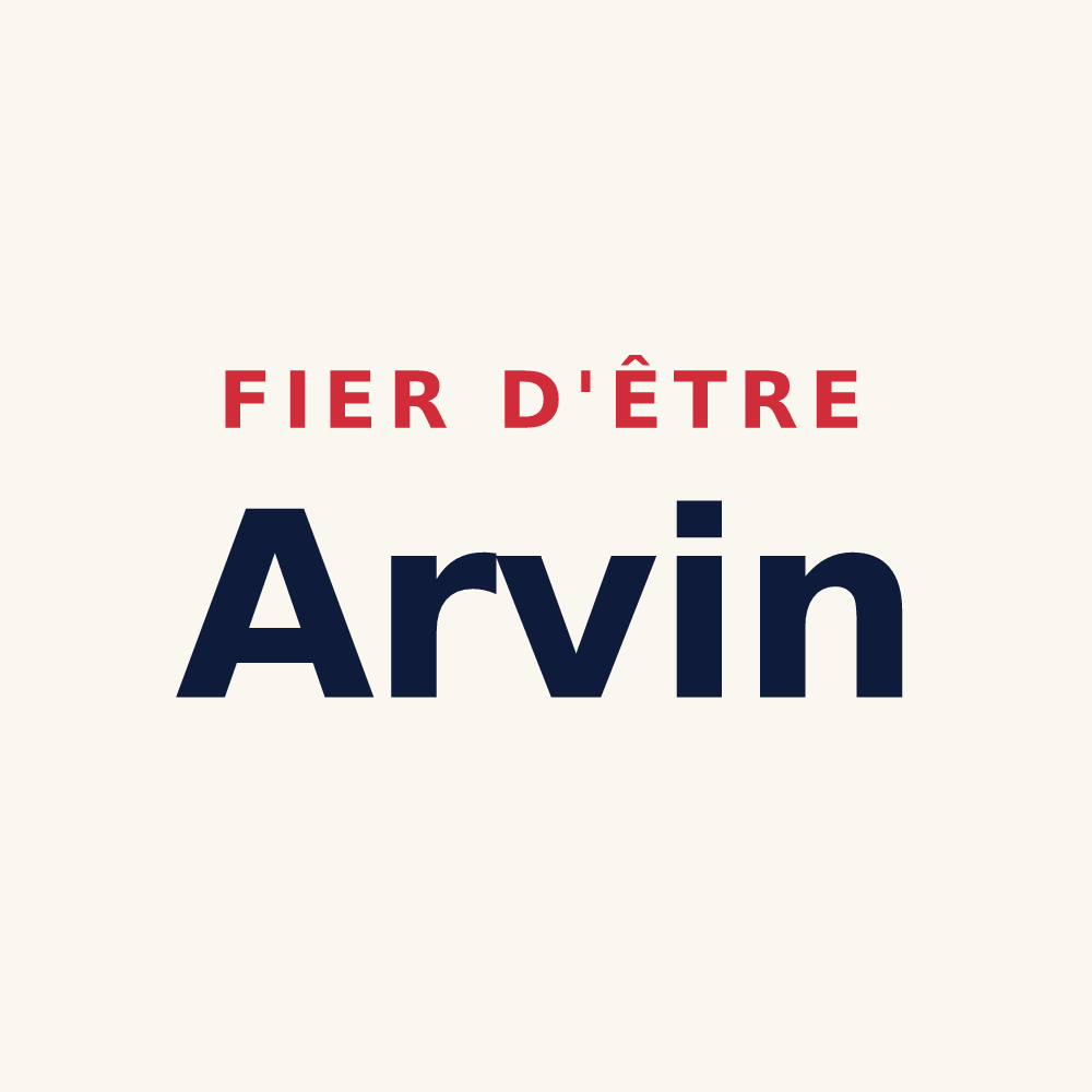 Tasse « Fier d'être Arvin » — design pour Saint-Jean-d'Arves