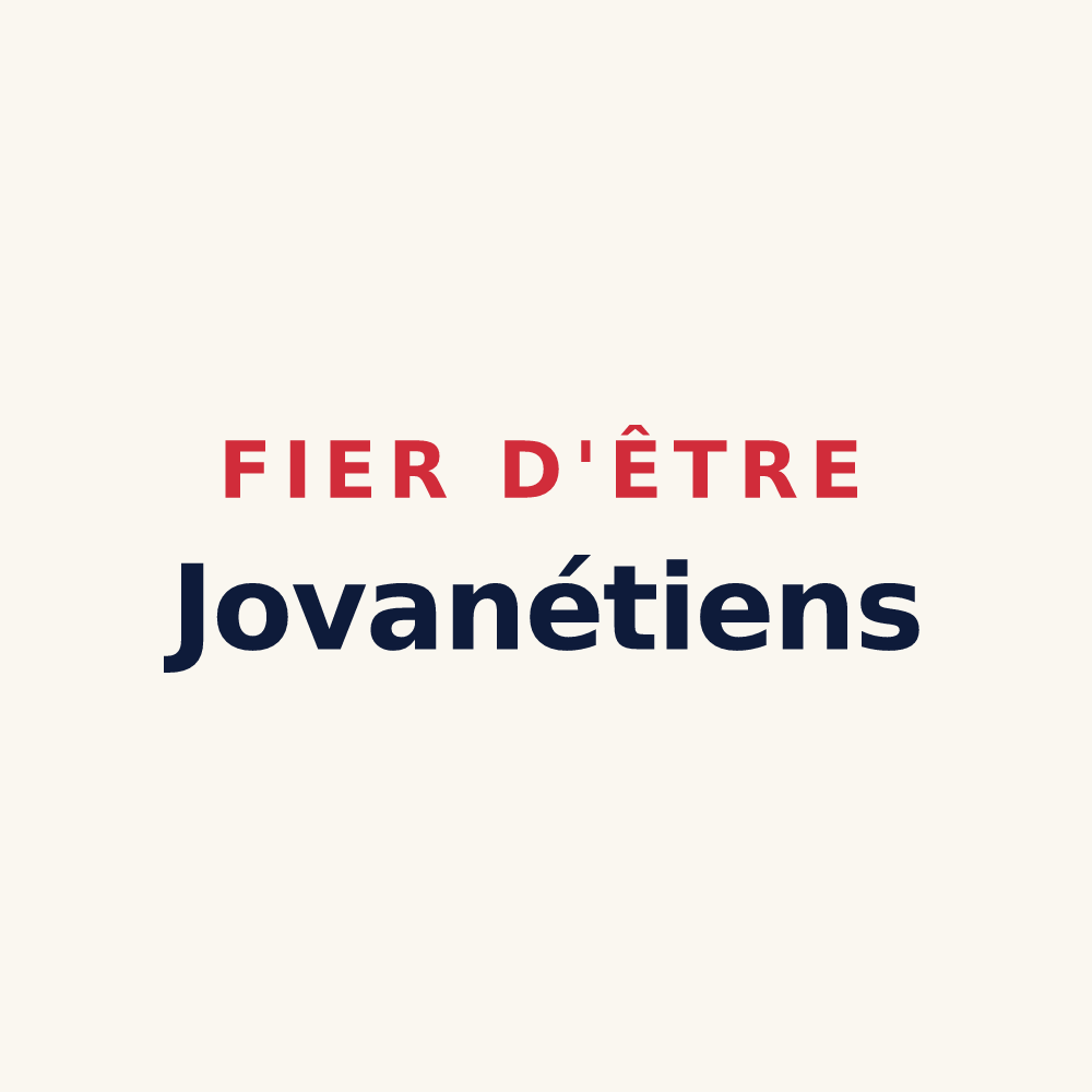 Tasse « Fier d'être Jovanétiens » — design pour Saint-Jean-d'Aulps