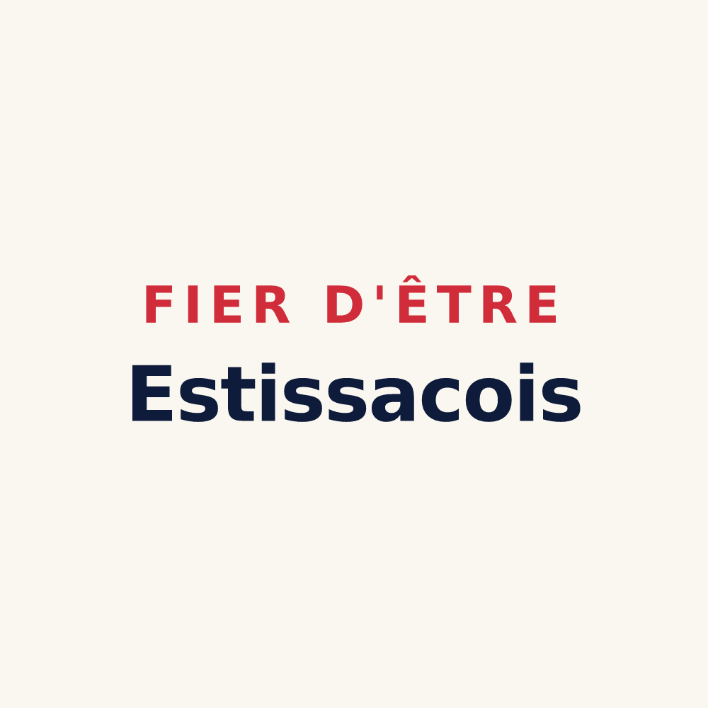Tasse « Fier d'être Estissacois » — design pour Saint-Jean-d'Estissac