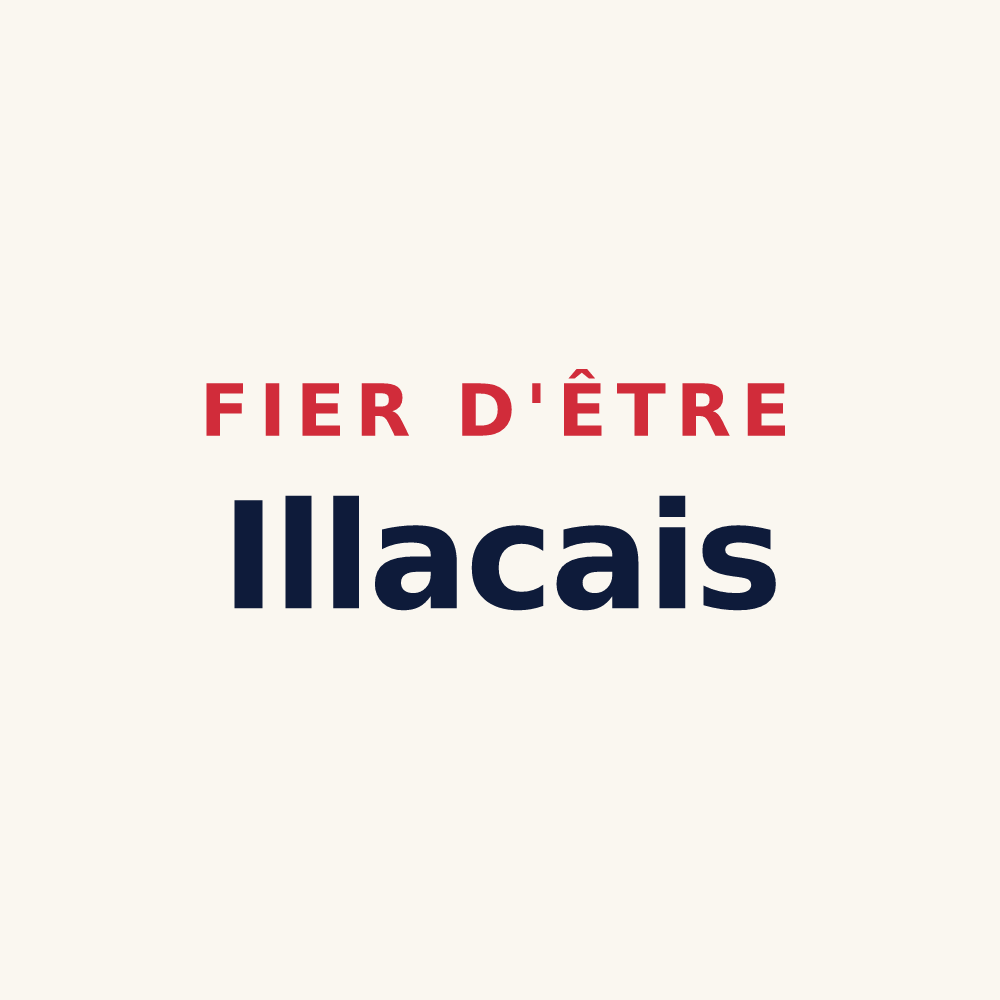 Tasse « Fier d'être Illacais » — design pour Saint-Jean-d'Illac