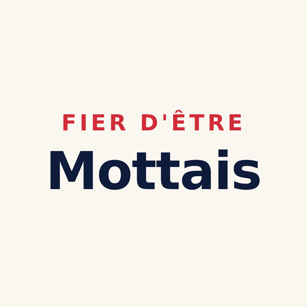 Tasse « Fier d'être Mottais » — design pour Saint-Jean-de-la-Motte