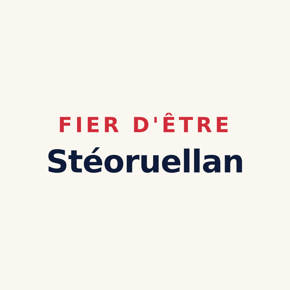 Tasse « Fier d'être Stéoruellan » — design pour Saint-Jean-de-la-Ruelle