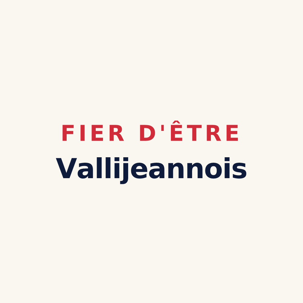 Tasse « Fier d'être Vallijeannois » — design pour Saint-Jean-de-Vaux