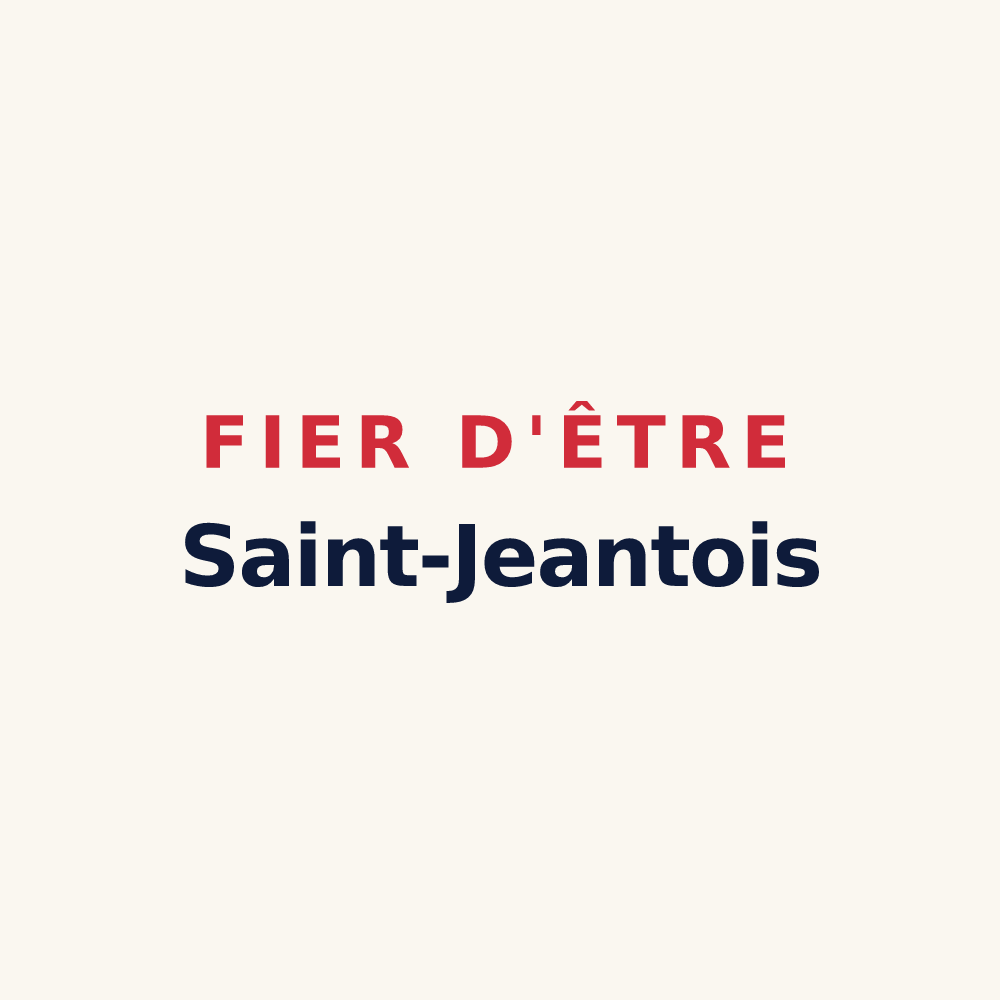 Tasse « Fier d'être Saint-Jeantois » — design pour Saint-Jean-du-Castillonnais