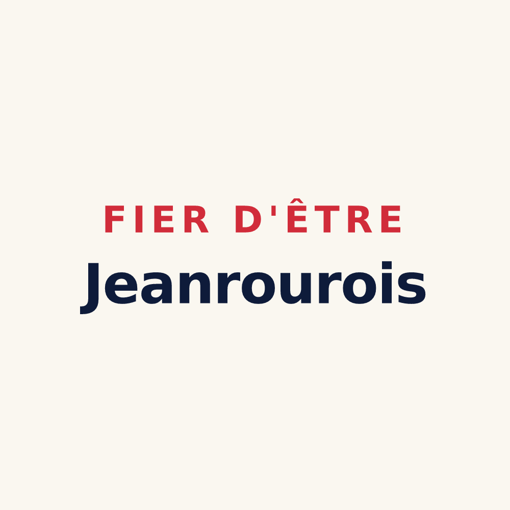 Tasse « Fier d'être Jeanrourois » — design pour Saint-Jean-Roure