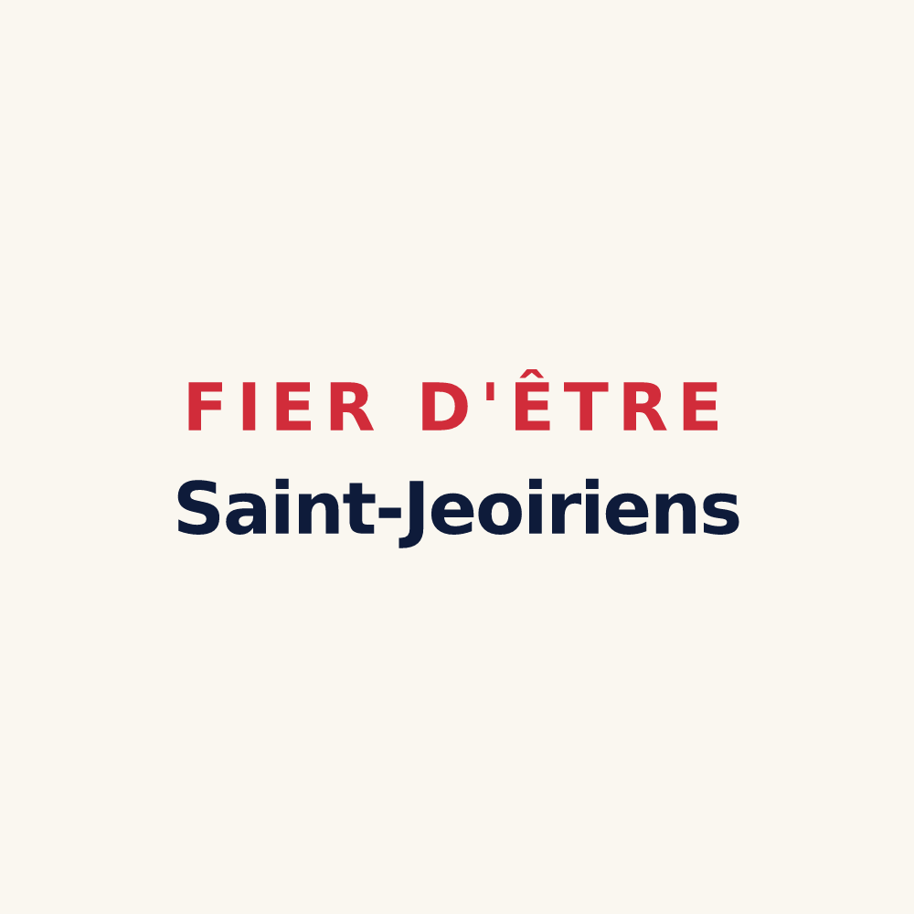 Tasse « Fier d'être Saint-Jeoiriens » — design pour Saint-Jeoire
