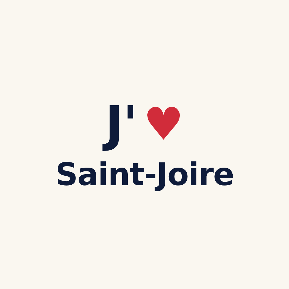 Tasse personnalisée Saint-Joire — design J'aime Saint-Joire