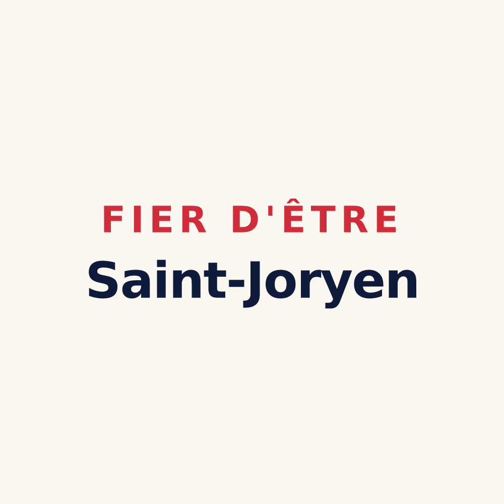 Tasse « Fier d'être Saint-Joryen » — design pour Saint-Jory